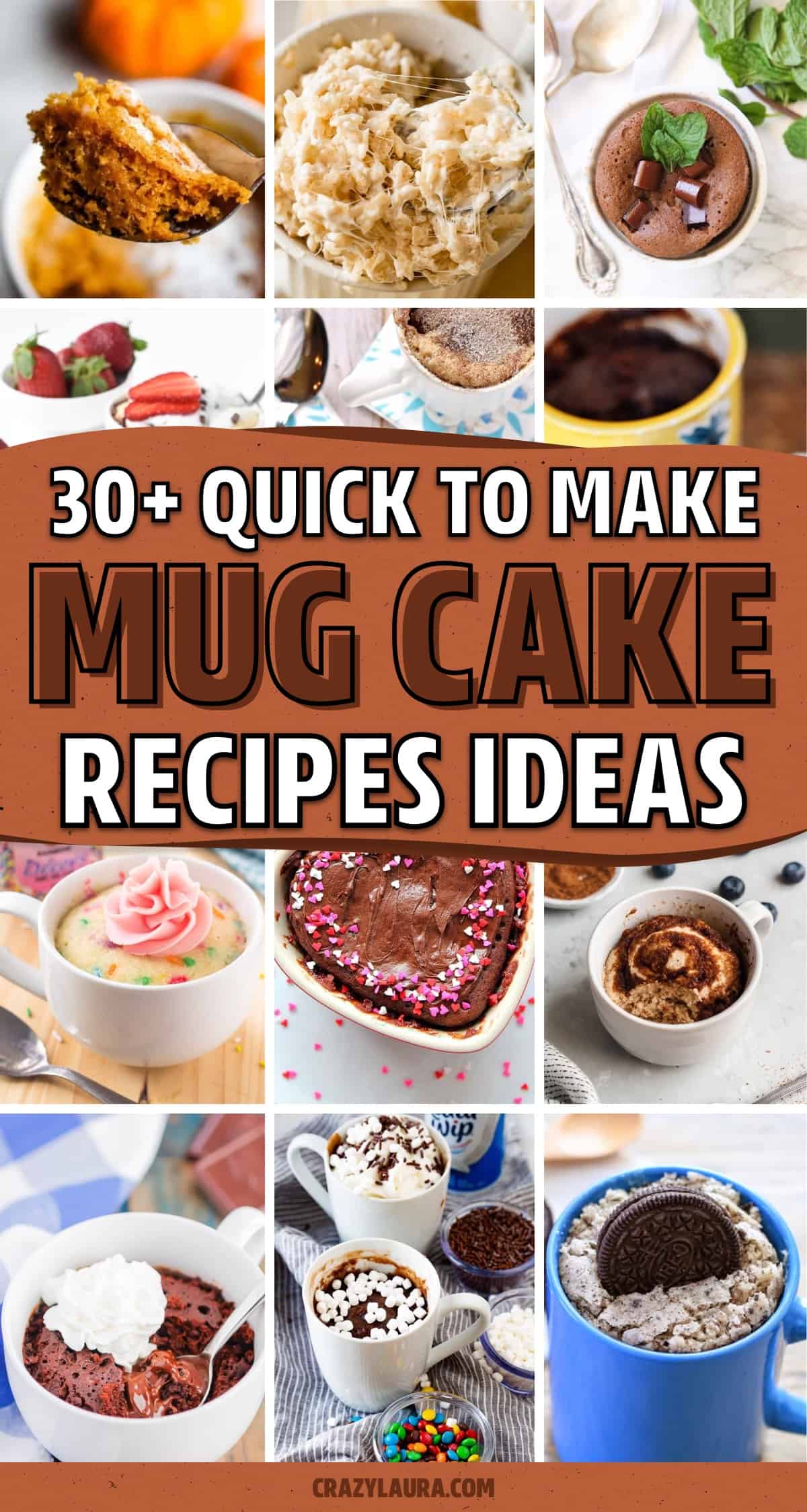 microwave mug cake tutorials