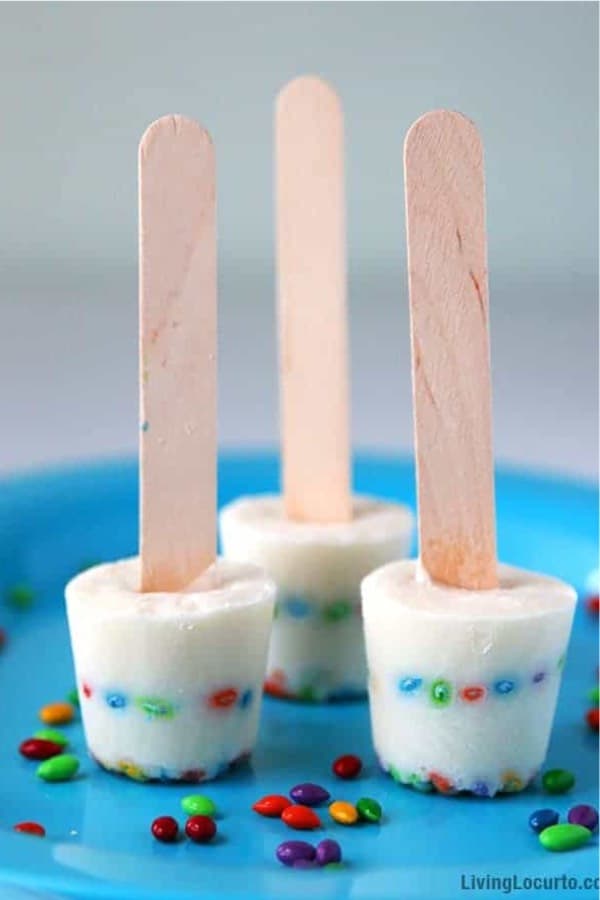 how to make fro yo pops at home