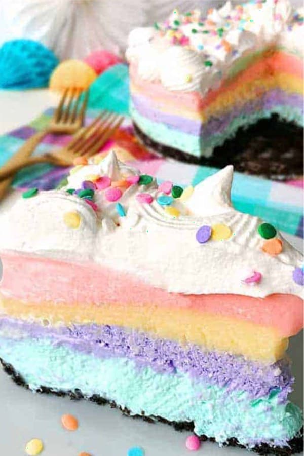 easy to make unicorn dessert for kids