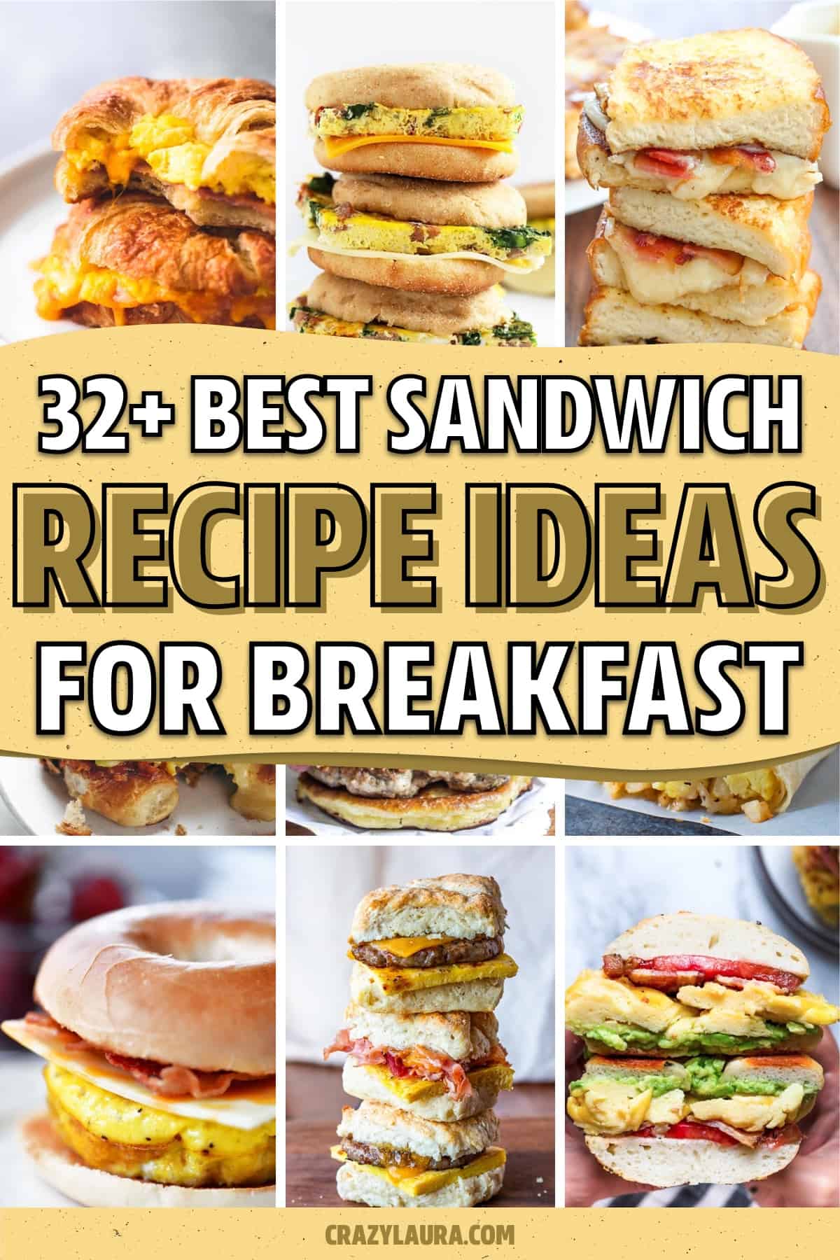easy breakfast sandwich recipes to make at home