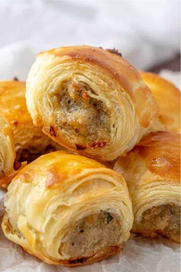 puff pastry recipe for sausage rolls