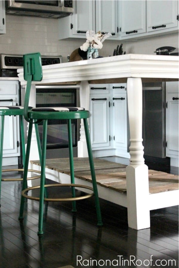 cheap diy kitchen island project to build at home