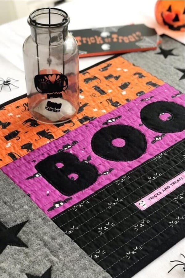 diy halloween craft with sewing