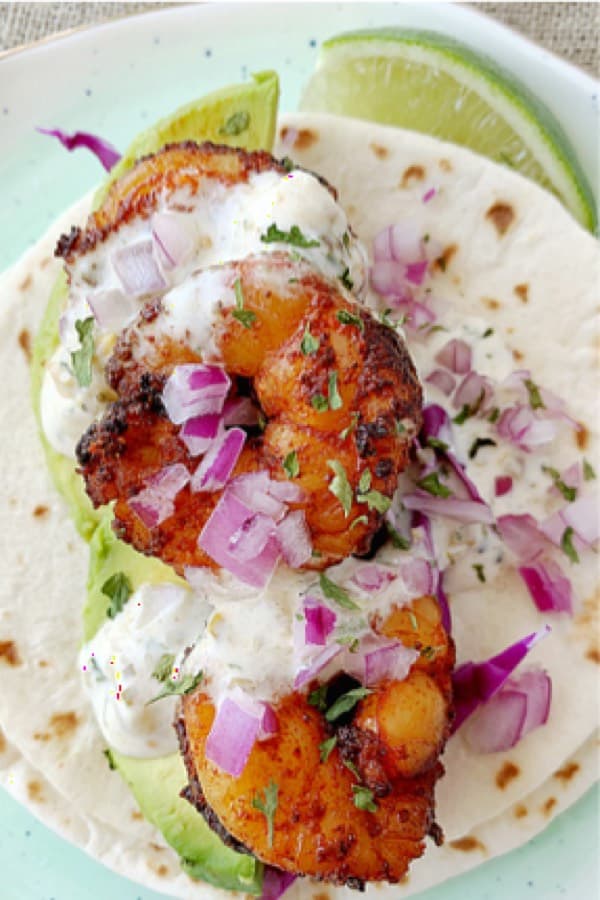 air fryer recipe to make shrimp tacos