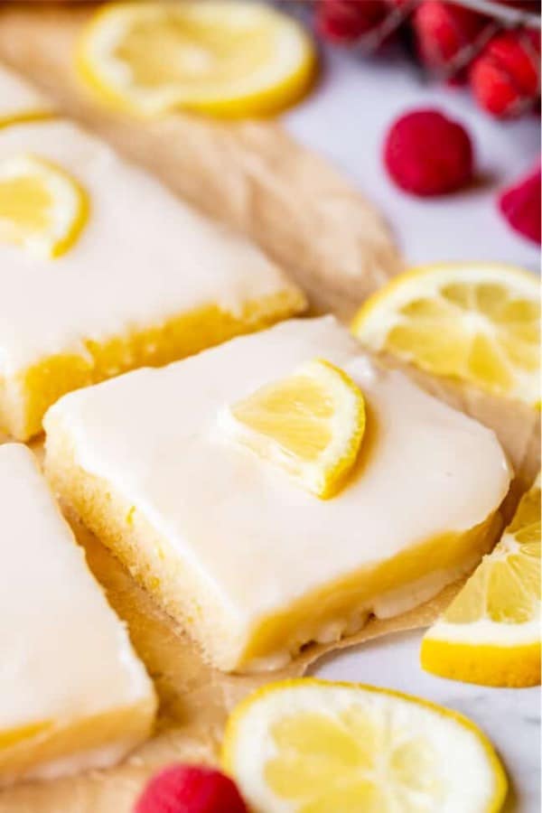 simple lemon sheet cake