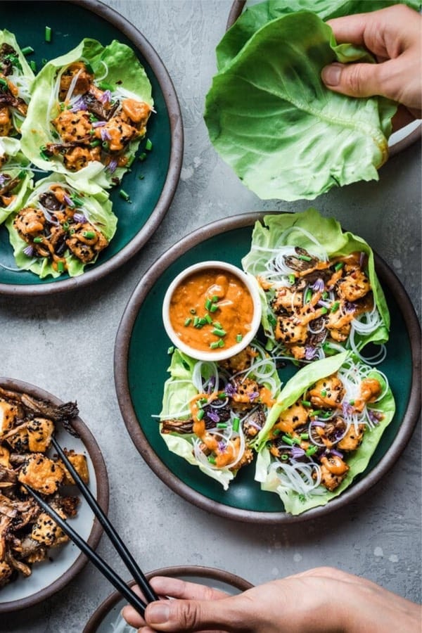 easy recipe for lettuce wraps at home