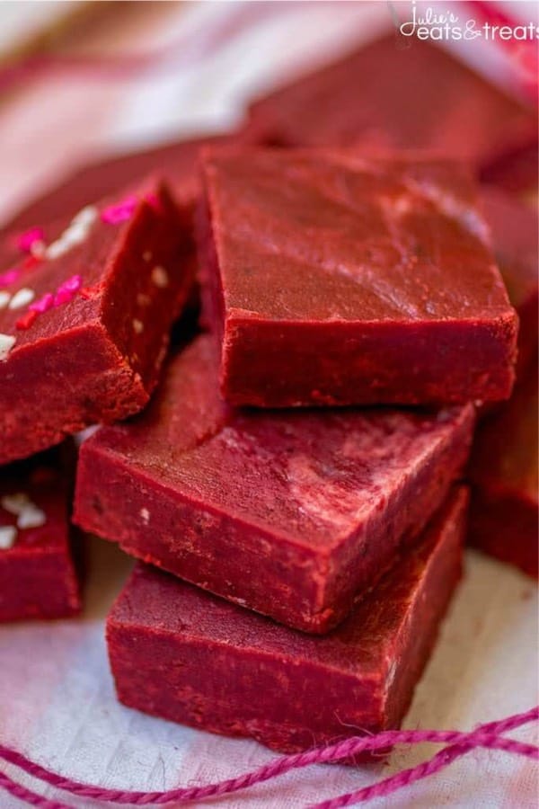 how to make red velvet fudge at home