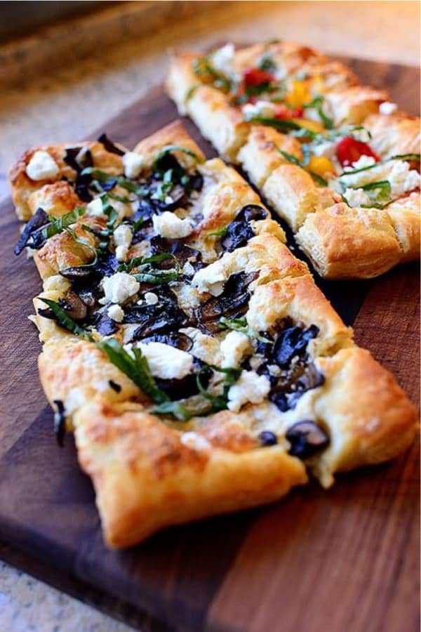 pizza recipe with puff pastry crust