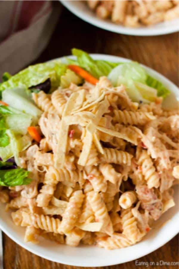 chicken and pasta crockpot meal