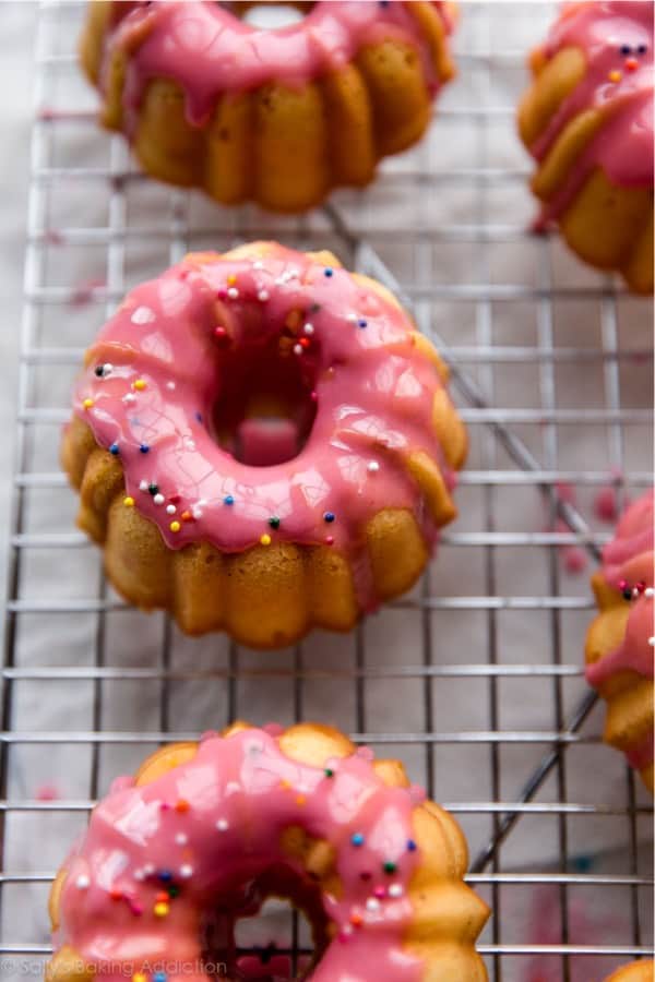 how to make mini pound cakes at home