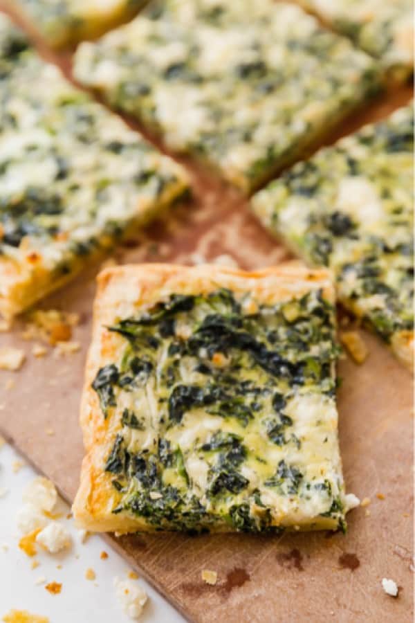 breakfast puff pastry recipe with spinach