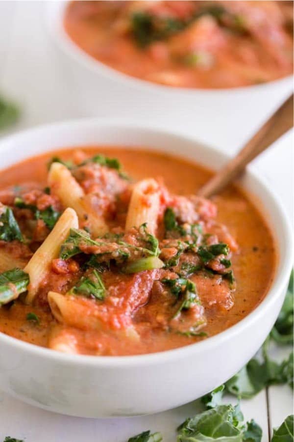 slow cooker tuscan soup