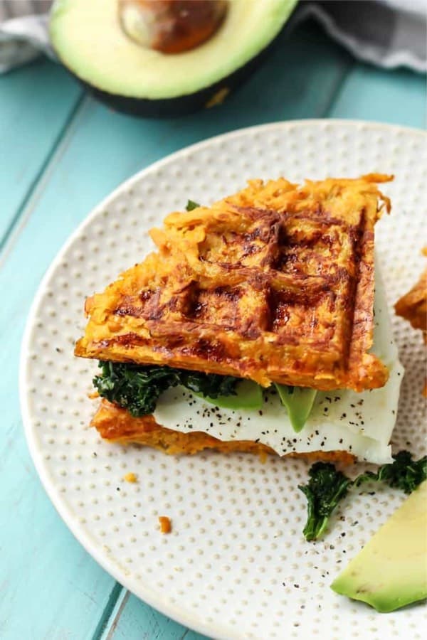 sweet potato waffle recipe tutorial