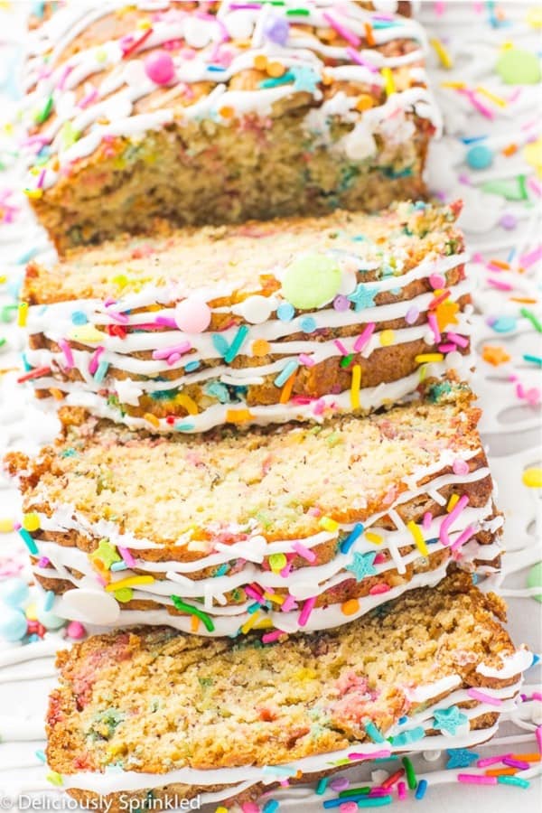 rainbow sprinkled unicorn bread recipe