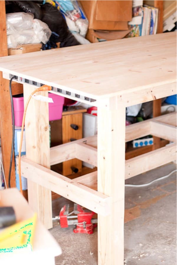 homemade workbench for any craft