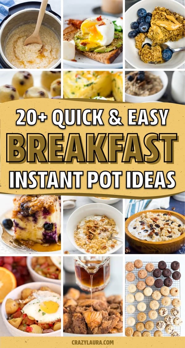 instant pot on the go breakfast tutorials