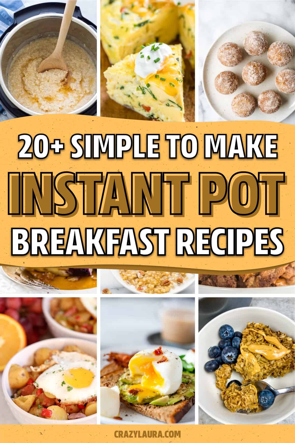 pressure cooker breakfast list of recipes