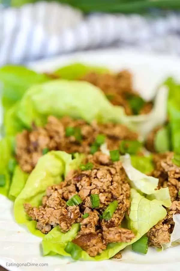 easy recipe for salad lettuce wrap