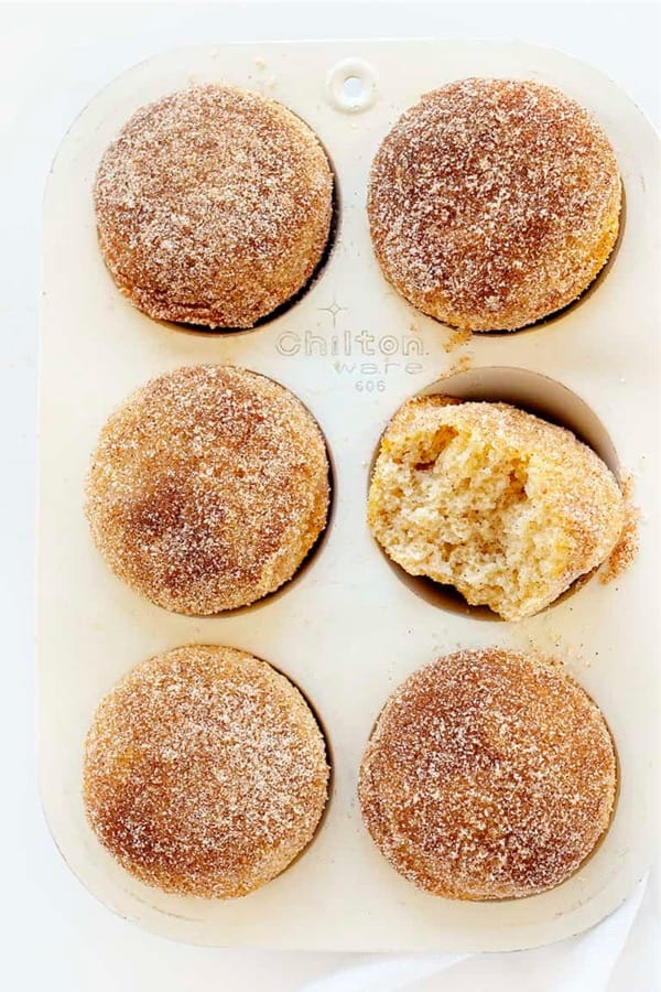 easy to make muffin tin doughnuts
