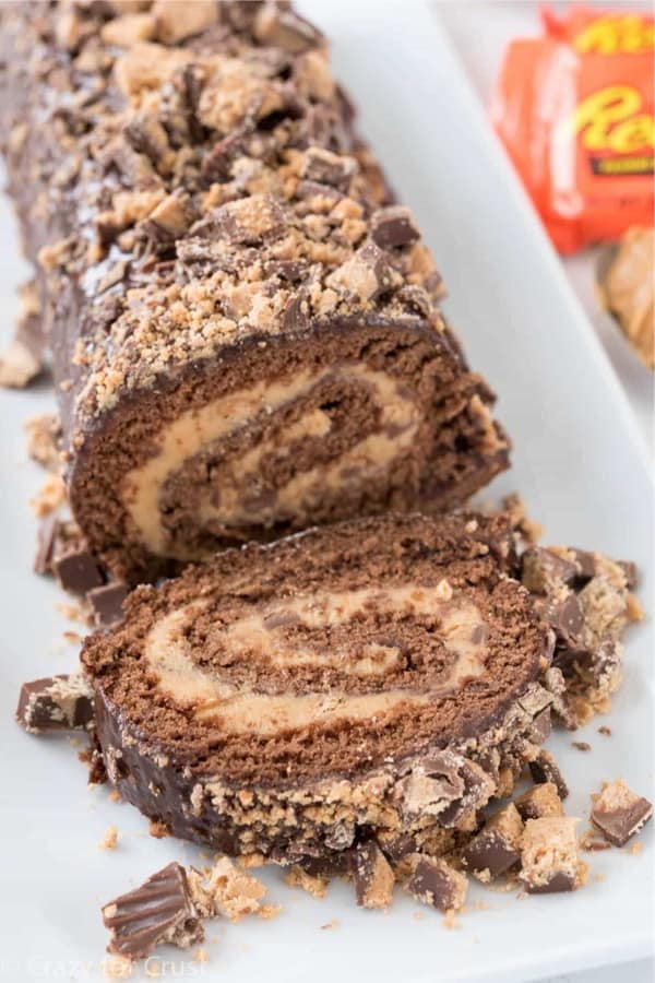 homemade cake roll recipe with reeses
