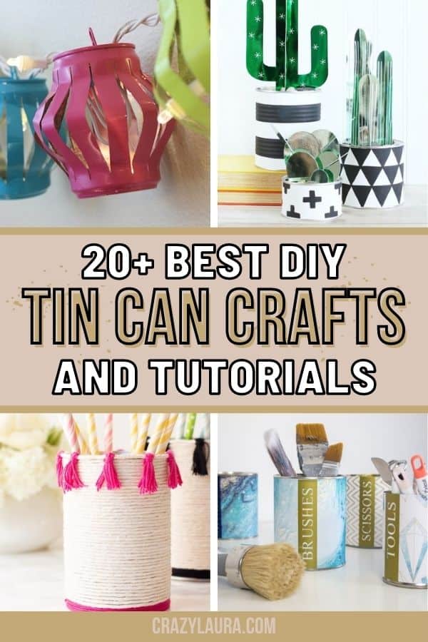 List of the best Tin Can Crafts