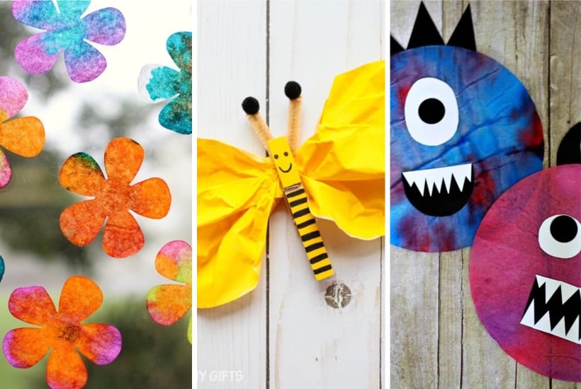 20+ Best Coffee Filter Crafts & Projects For Kids In 2024