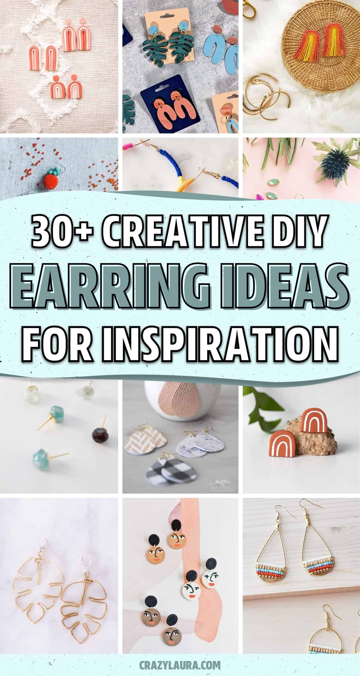 craft tutorials for homemade earring