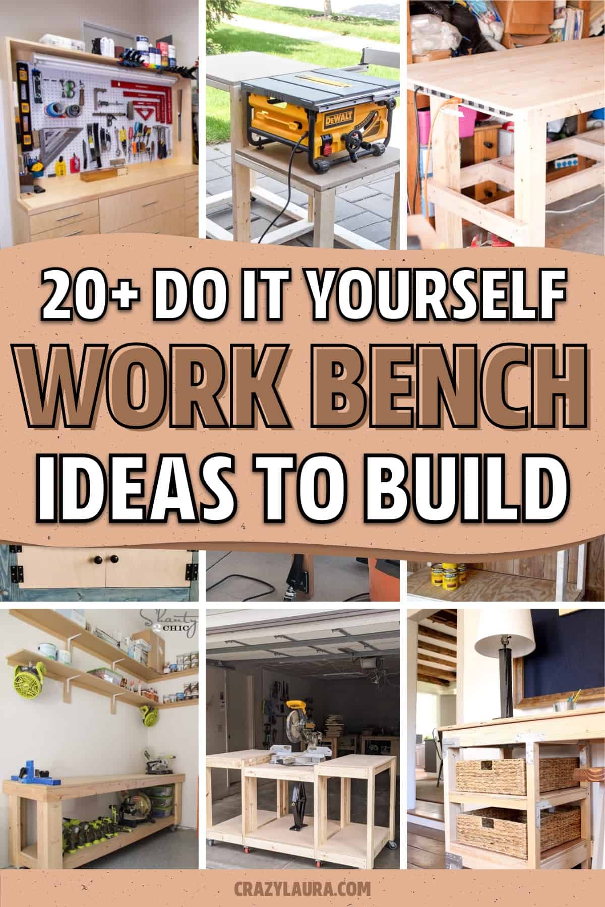 cheap to build work bench plans