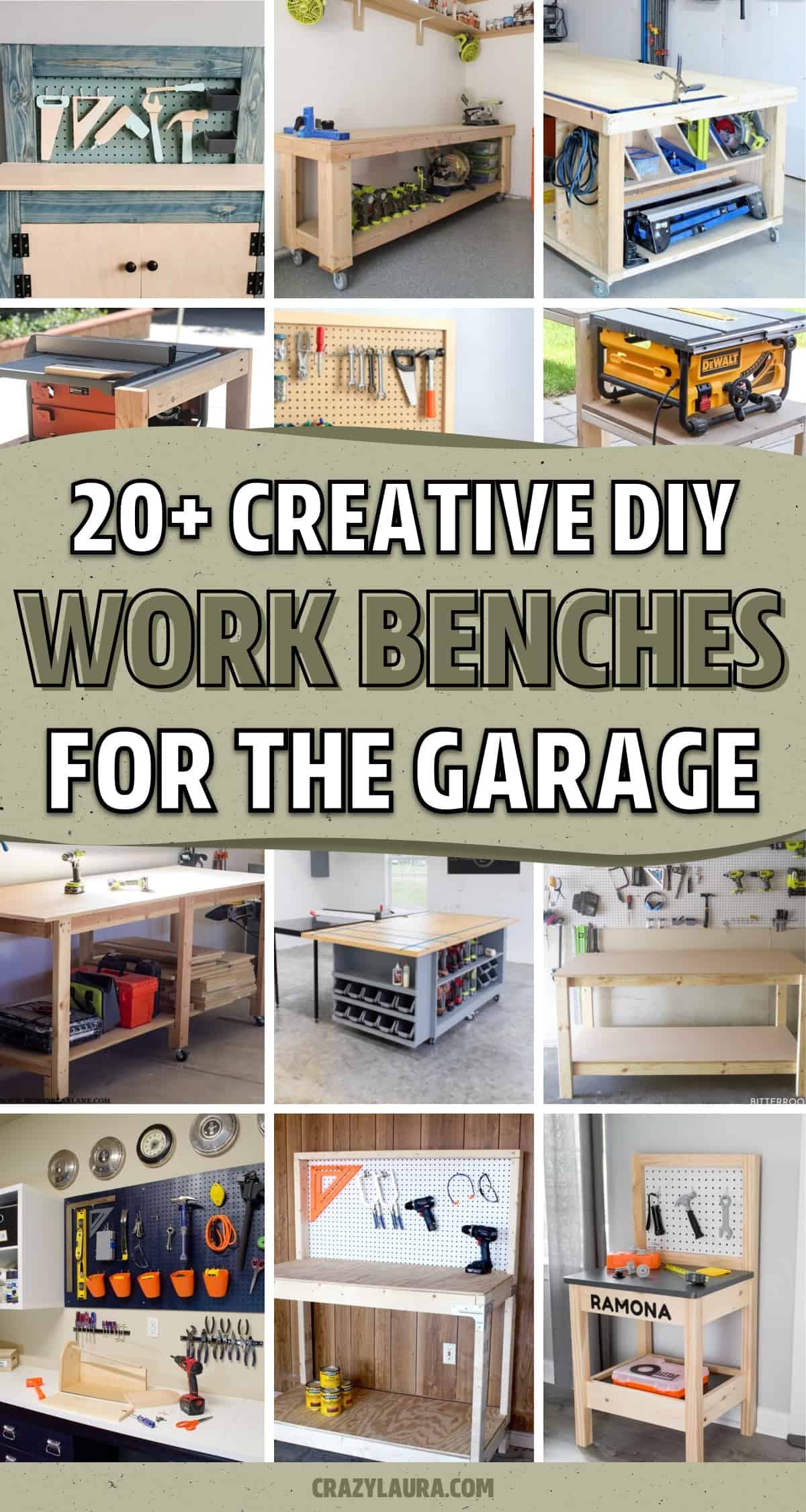 free plans for building a work bench