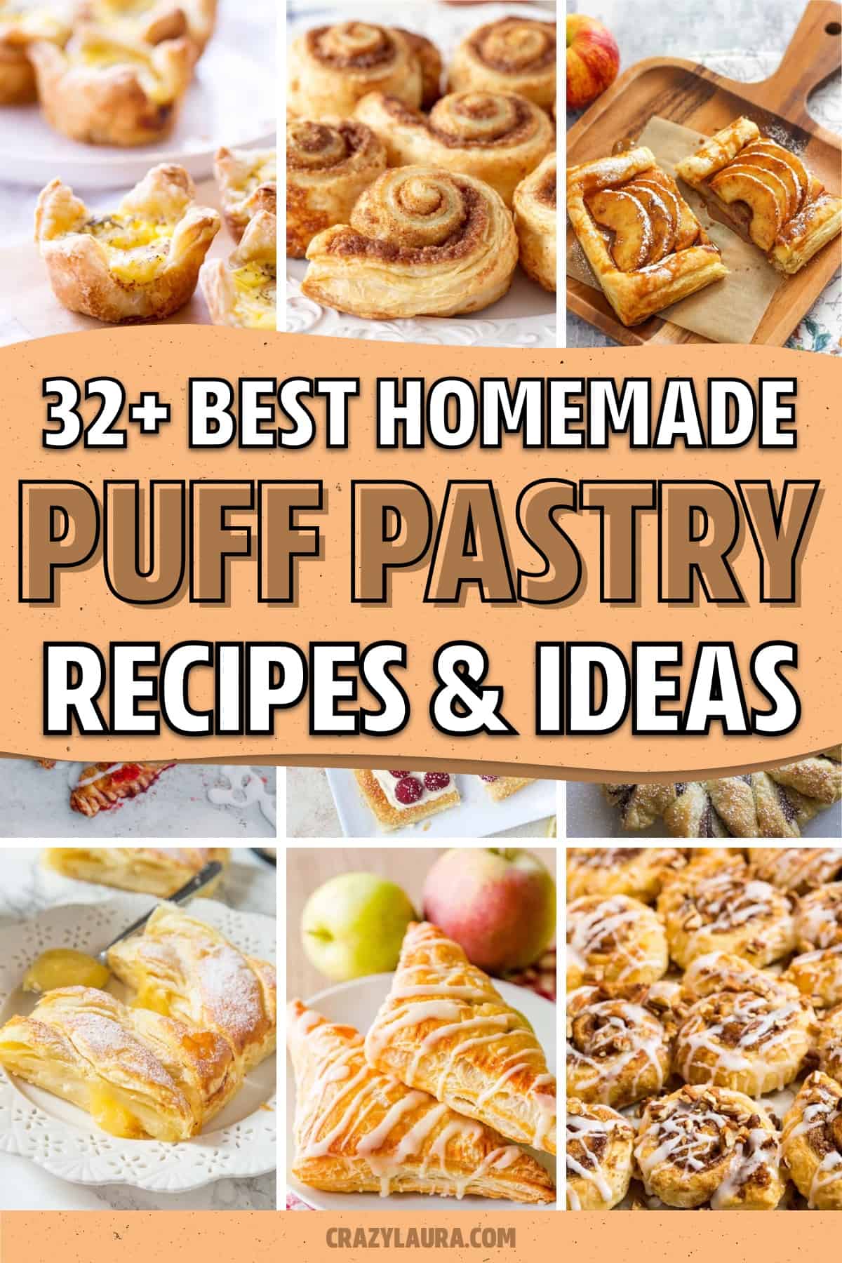 recipe tutorials for puff pastries