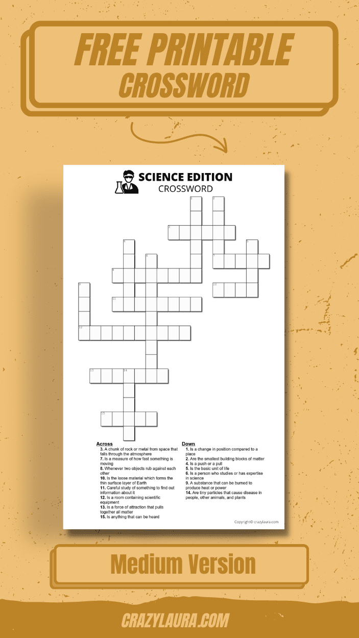 Science Crossword Printable - Medium.png