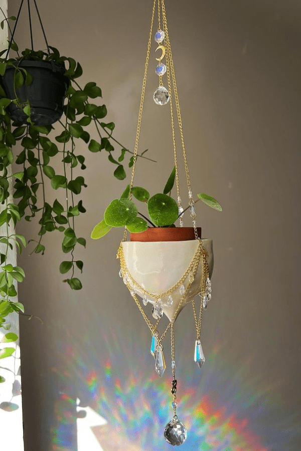 Hanging Planter and Suncatcher