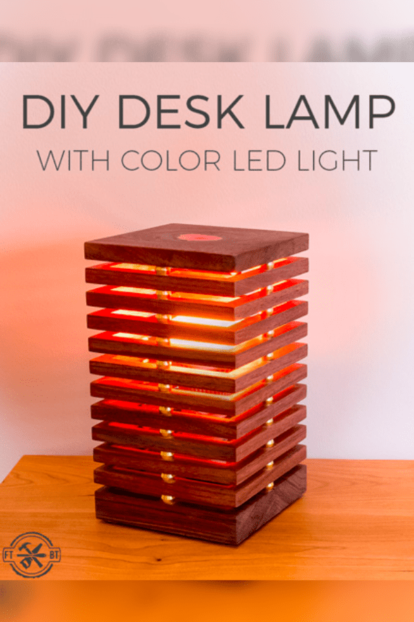Desk Lamp with Color Changing LED Light
