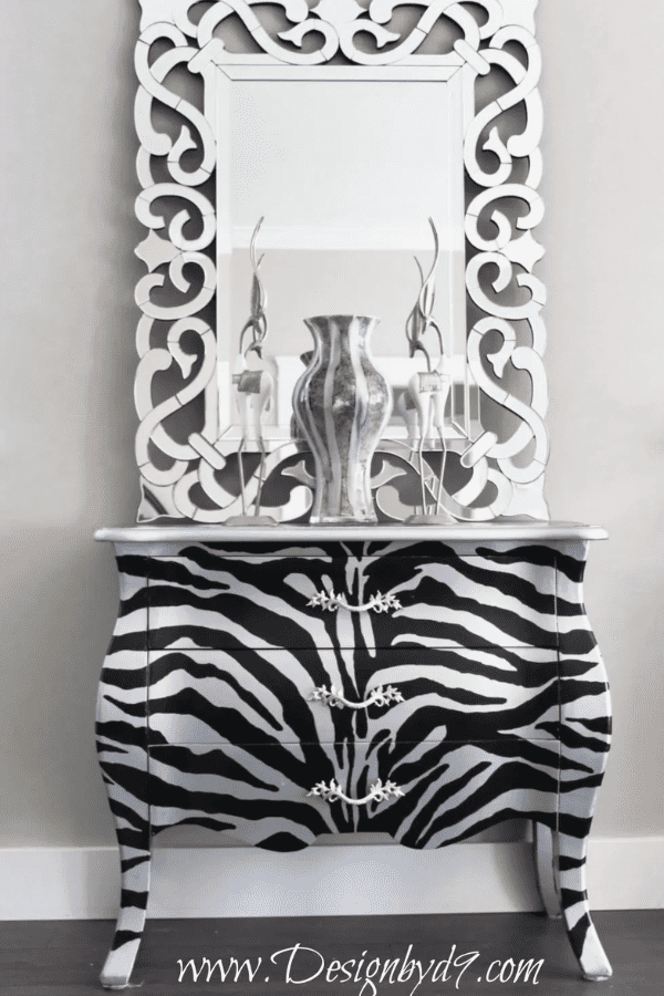 Zebra Stripes Dresser