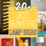 20+ Best Geometric Lamp Ideas (Pinterest Pin)