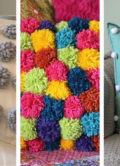 20+ DIY Pom Pom Pillow Ideas To Keep You Cozy