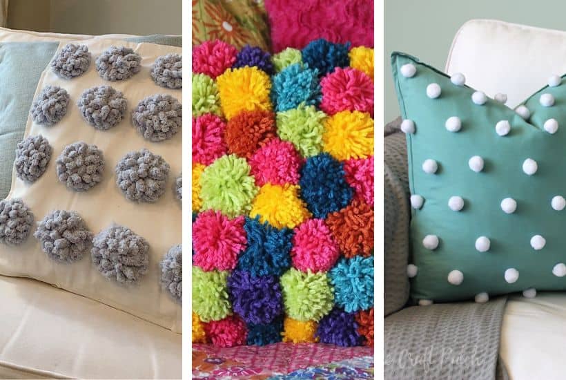 20+ DIY Pom Pom Pillow Ideas To Keep You Cozy in 2024
