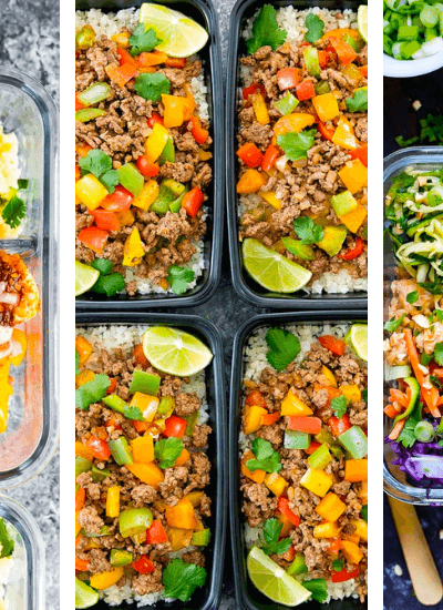 22+ Low-Carb Meal Prep Ideas and Recipes (Featured Photo)