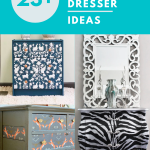 23+ Creative Patterned Dresser Ideas (Pinterest Pin)