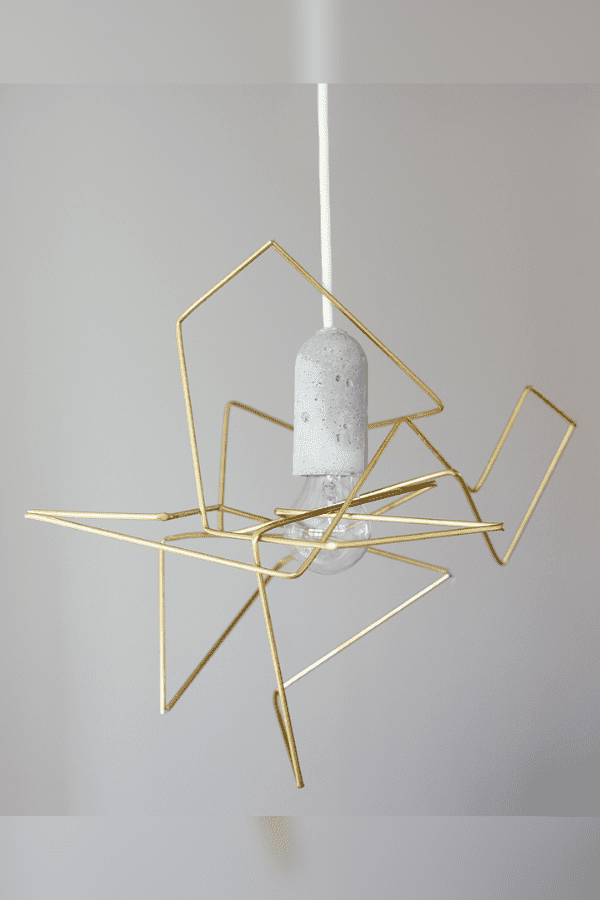 Abstract and Geometrical Pendant Lamp