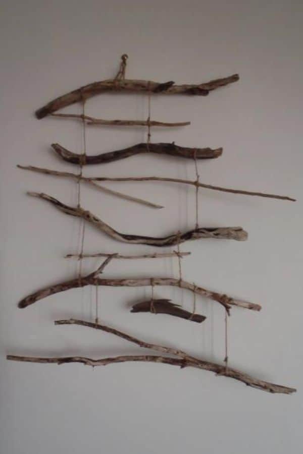 AESTHETIC DRIFTWOOD WALL HANGING