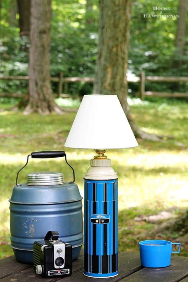VINTAGE THERMOS LAMP