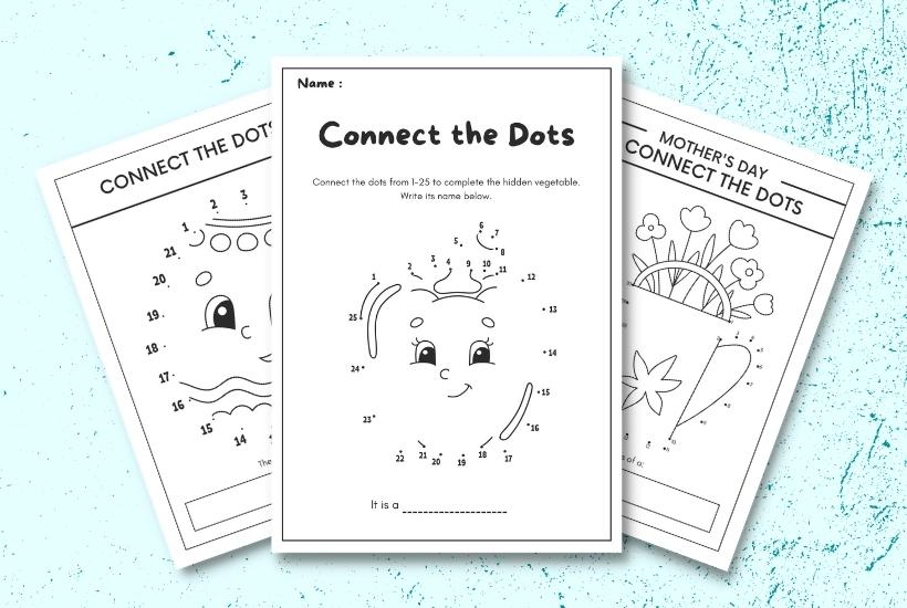 10 Free Best Connect-the-Dot Printable for Kids