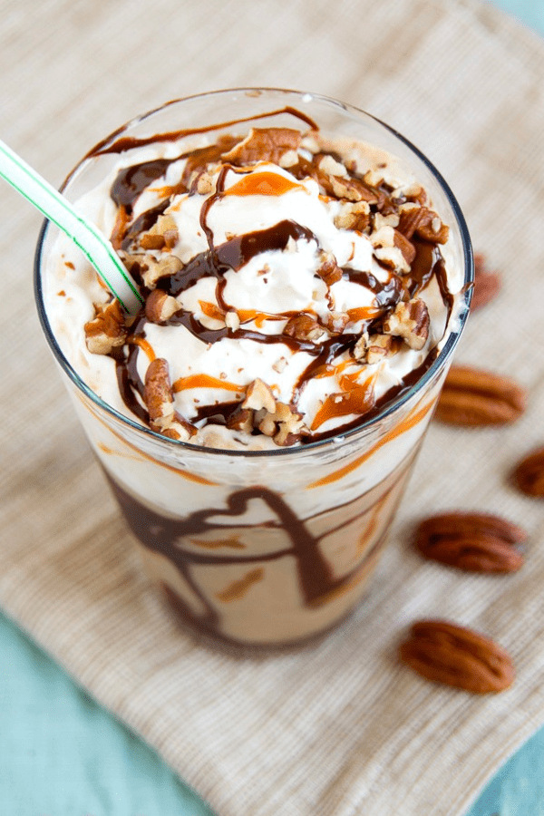 Blended Turtle Iced Coffee
