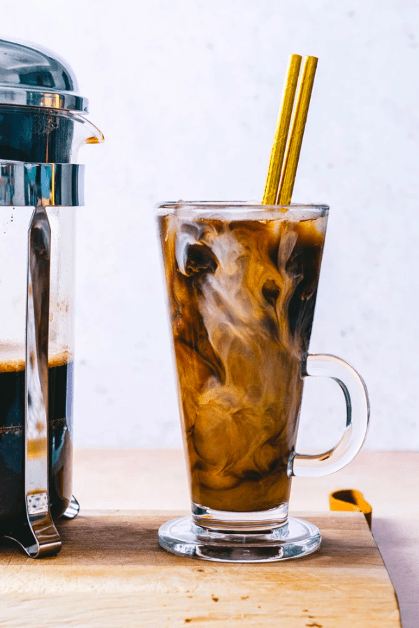 French Press Iced Coffee