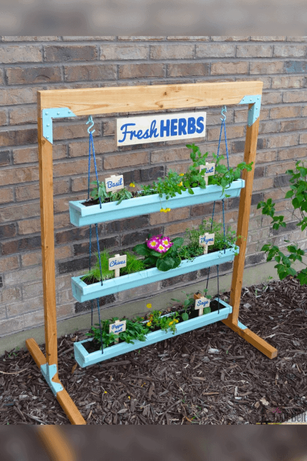 Herb Planter and Stand