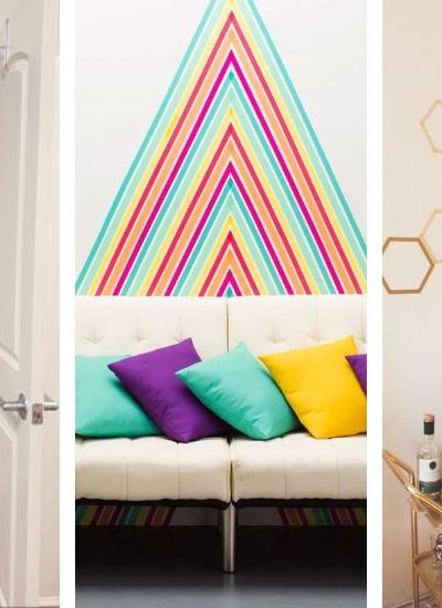 List of the best 20+ DIY Washi Tape Wall Decorations Ideas & Tutorials