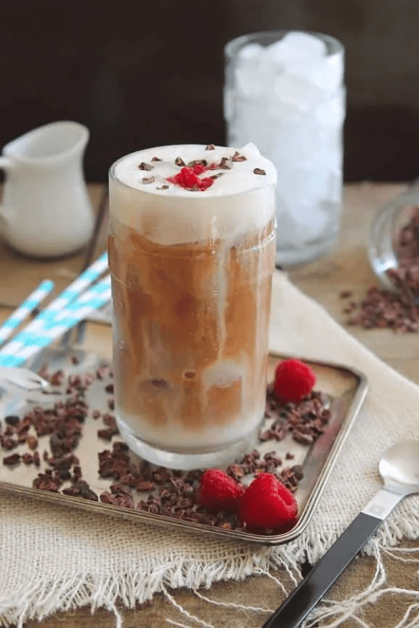 Raspberry Iced Coffee