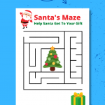 8 Free Fun Printable Maze Worksheets (Pinterest Pin)