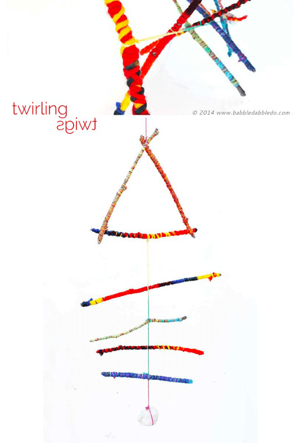 Twirling Twig Mobile